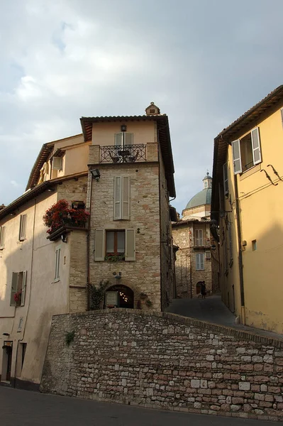 Assisi Una Città Collinare Dell Umbria Centrale — Foto Stock