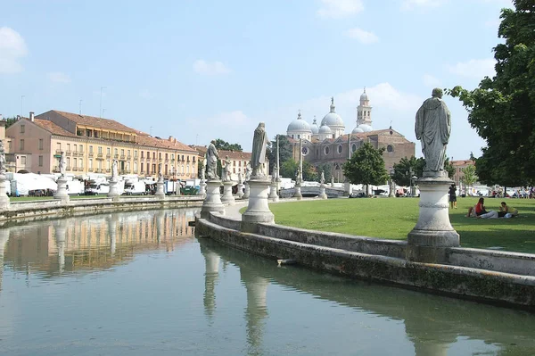 Prato Della Valle Padua Italia — Foto de Stock