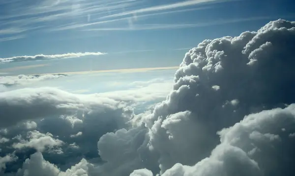 Atmosphäre Wolkenlandschaft Himmel Mit Wolken — Stockfoto