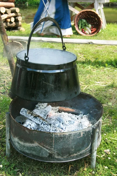 Old Fire Garden — Stock Photo, Image