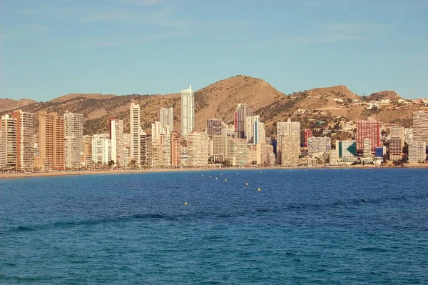 Benidorm Spanya Şehri — Stok fotoğraf