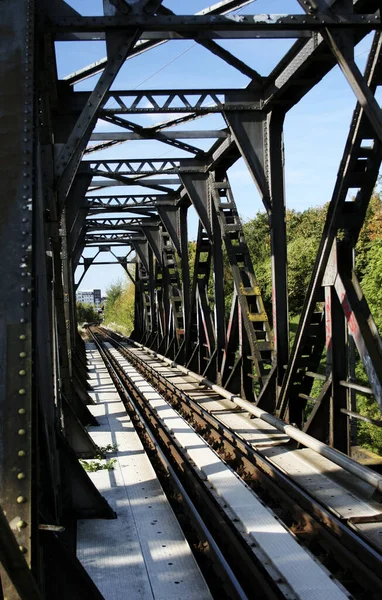 Vue Panoramique Sur Architecture Structure Pont — Photo