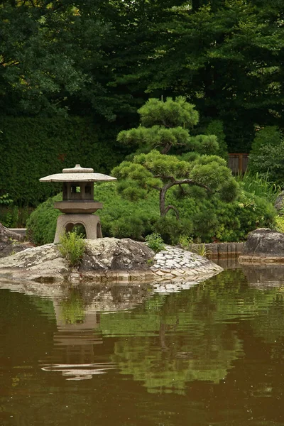 日本庭園 自然植物 — ストック写真