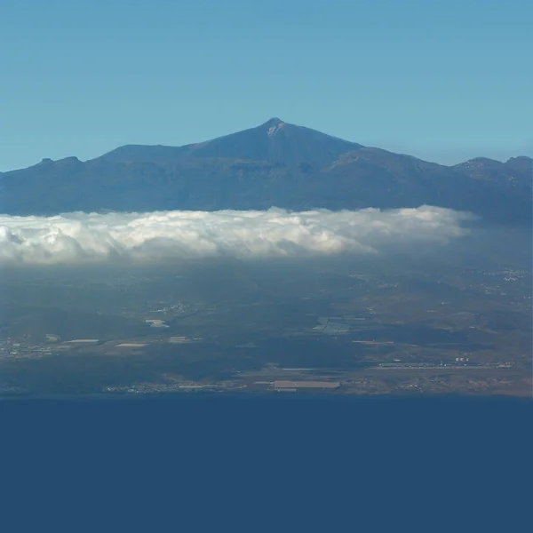 Pico Del Teide Tenerife Passatwolke — Foto de Stock