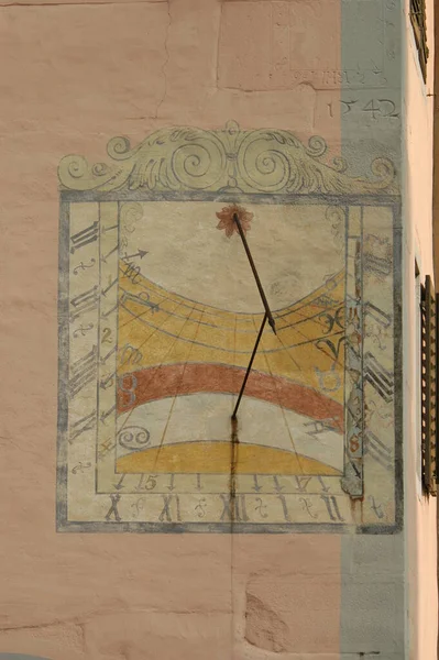 Солнечные Часы Штайн Райн — стоковое фото