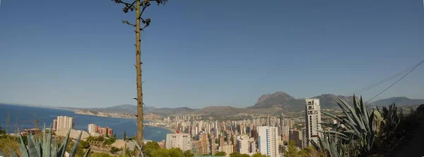 Benidorm Stad Spanien — Stockfoto