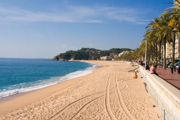 Strand Lloret Mar — Stockfoto