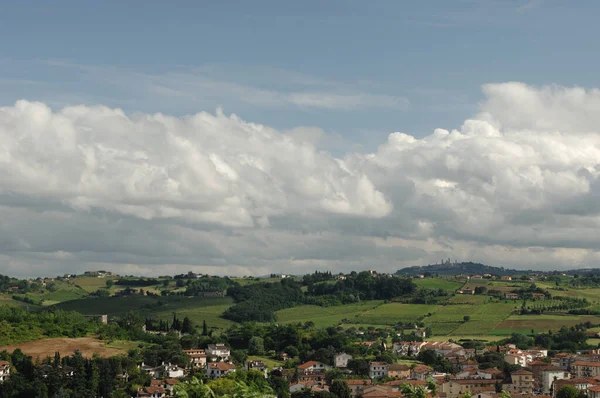 San Gimignano Een Italiaanse Heuvelstad Toscane — Stockfoto