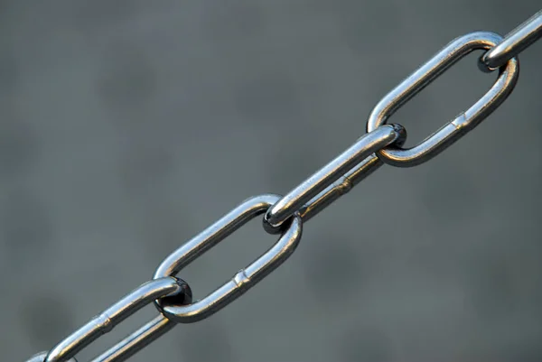 Metal Chain Wall — Stock Photo, Image