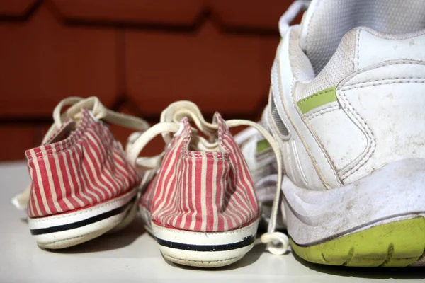 Zapatos Bebé Tienda — Foto de Stock