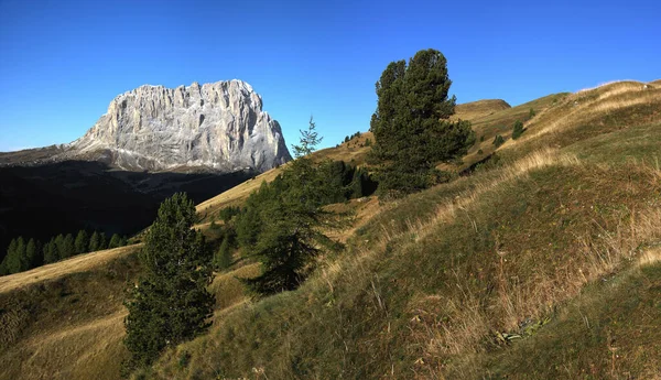 Geweldige Natuur Alpen Bergen Achtergrond — Stockfoto