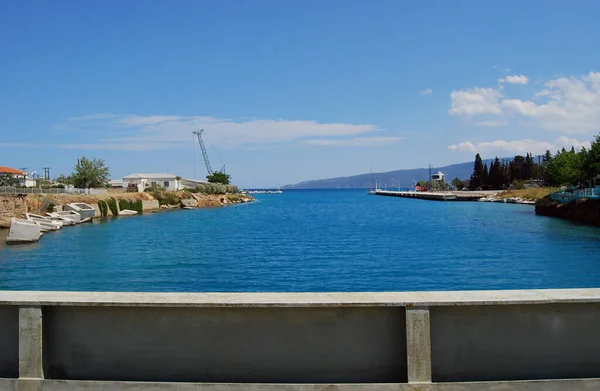 Canal Sul Corinto — Fotografia de Stock