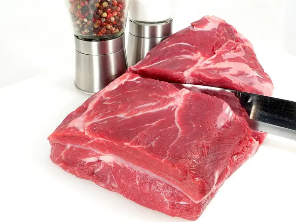 Carne Assada Carne Bovino — Fotografia de Stock