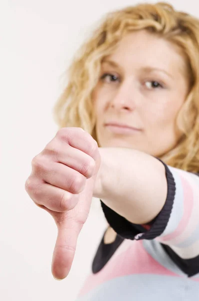 Thumbs Side View — Stock Photo, Image