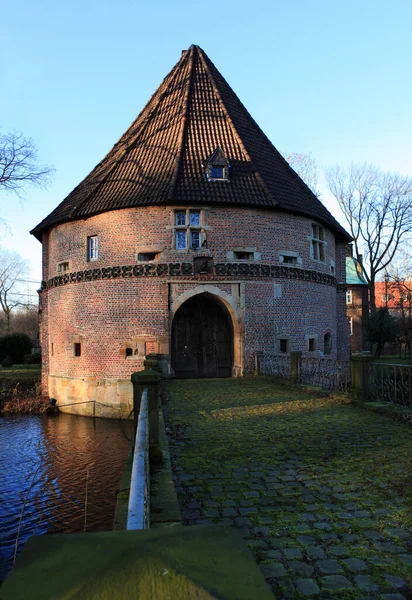 Vista Panorâmica Bela Arquitetura Medieval Fortaleza — Fotografia de Stock