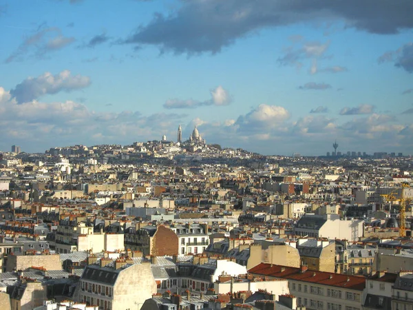 Paryż Stolica Francji Jest Dużym Miastem Europejskim — Zdjęcie stockowe