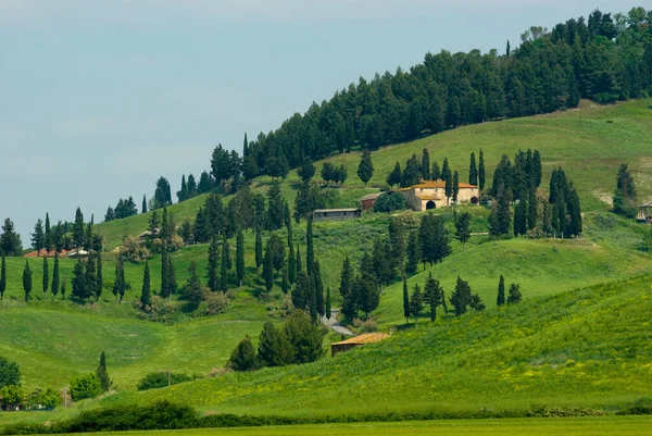 Boerderij Toscane Italië — Stockfoto