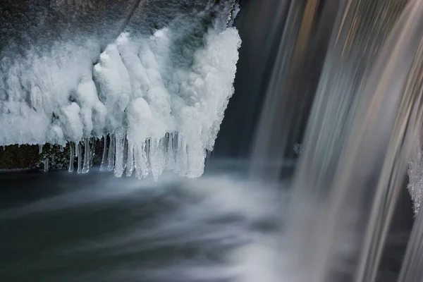 Hermosa Vista Del Paisaje Invierno — Foto de Stock