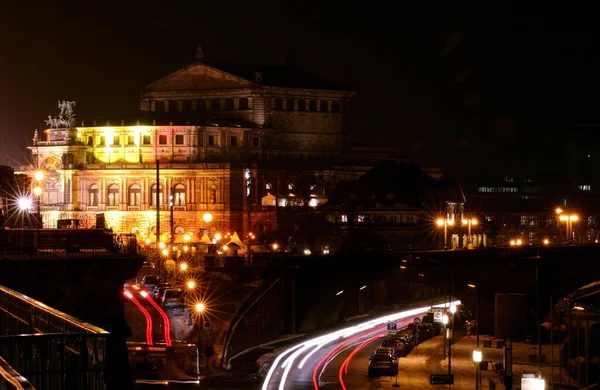 Visão Noturna Cidade Tbilisi Georgia — Fotografia de Stock