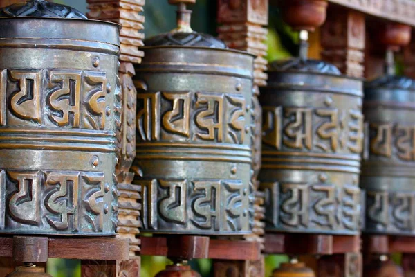 Old Bronze Bells Temple Royalty Free Stock Images