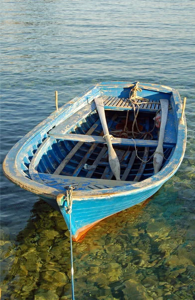 Vista Del Barco Pesca Orilla — Foto de Stock