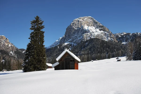 Vista Panorâmica Majestosa Paisagem Dolomitas Itália — Fotografia de Stock