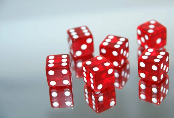 Würfel Spielen Glücksspiel — Stockfoto
