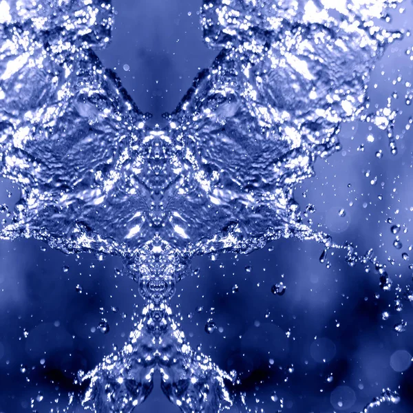 Vloeibaar Waterdruppels Regendruppels — Stockfoto