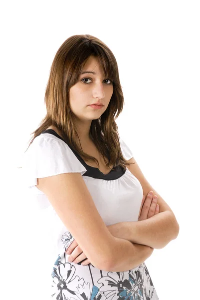 Portrait Young Woman — Stock Photo, Image
