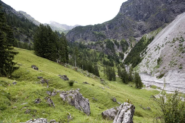 Panorama Van Alpen — Stockfoto