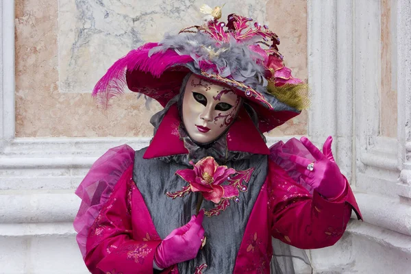 Carnival Venice Italy Typical Venetian Masks — Stock Photo, Image