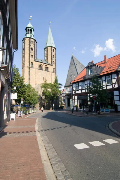 Goslar Uma Cidade Germanys Harz Montanhas — Fotografia de Stock
