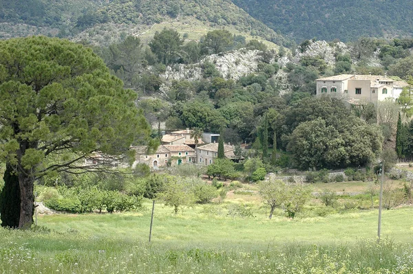 Doğudaki Dağ Köyü Mallorca — Stok fotoğraf