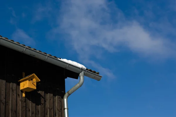 Vogelhaus Kleines Haus Für Vögel — Stockfoto