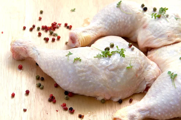 Kurczak Schenkel Gotowy Kuchni — Zdjęcie stockowe