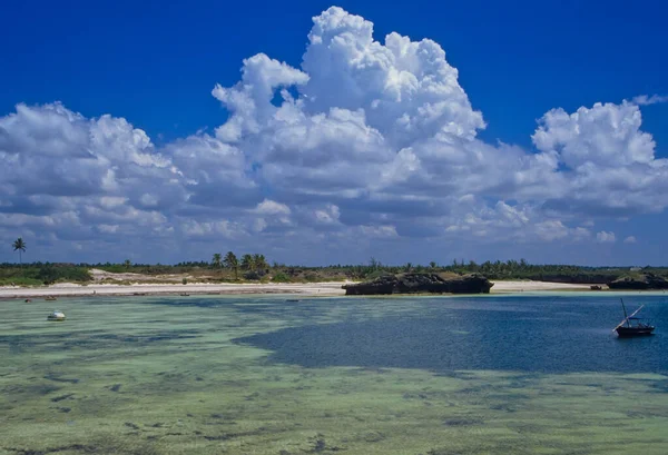 Vista Uma Bela Costa Marítima — Fotografia de Stock