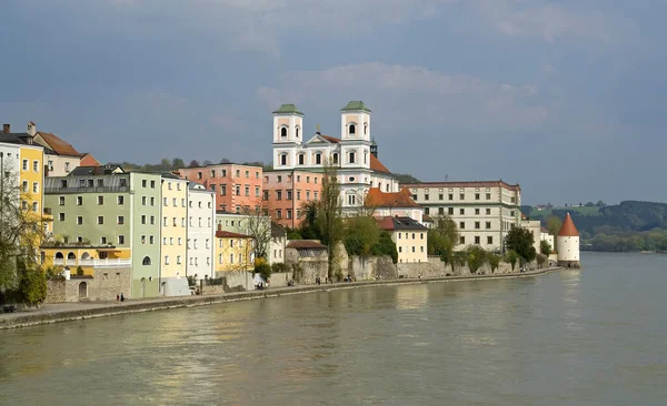 Innufer Passau — Stock Photo, Image