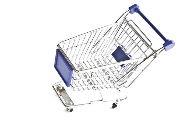 Comprando Trolley Carrinho Roda — Fotografia de Stock