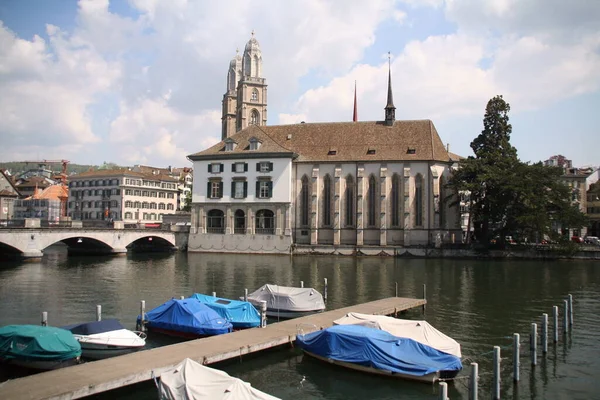 Vista Panoramica Della Chiesa Dettagli Architettonici — Foto Stock