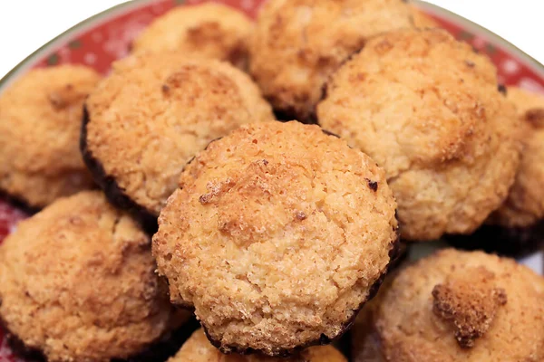 Macarrones Galletas Dulces Sabrosas —  Fotos de Stock