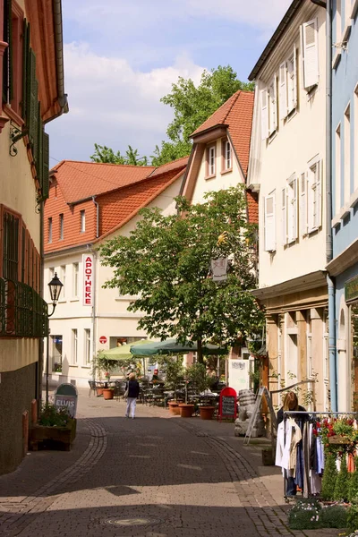 Вайнхайм Город Населением Около 000 Жителей Северо Западе Баден Врттемберга — стоковое фото
