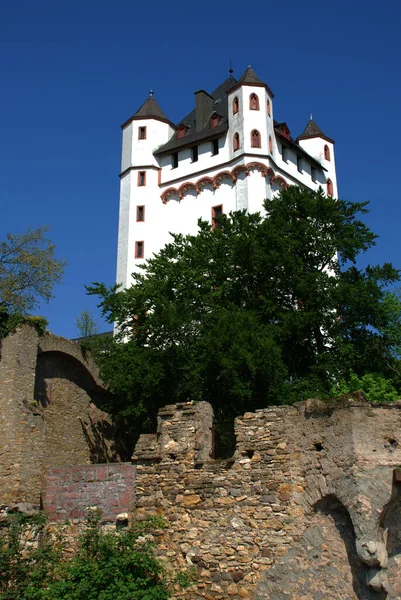 Scenic View Majestic Medieval Castle Architecture — Stock Photo, Image