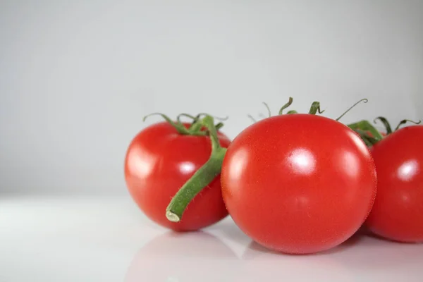 Fresh Ripe Organic Tomatoes — Stock Photo, Image