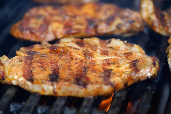 Schweinefleisch Vom Grill — Stockfoto