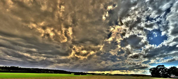 Atmosphäre Wolkenlandschaft Himmel Mit Wolken — Stockfoto