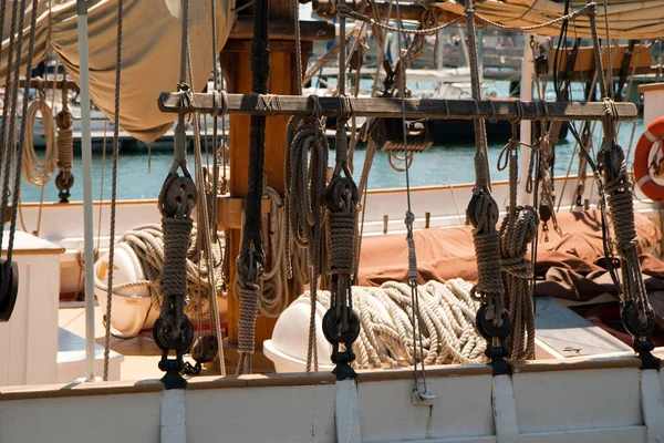 Schilderachtig Uitzicht Zeilschip — Stockfoto