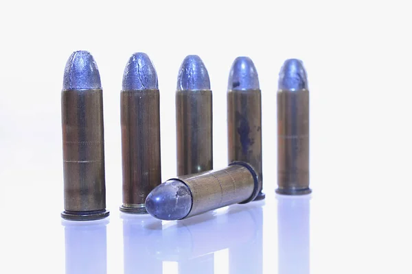 Bullets White Background — Stock Photo, Image