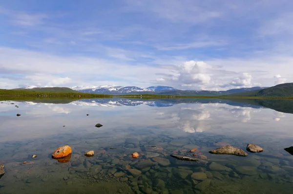 Vista Paesaggi Scandinavia — Foto Stock