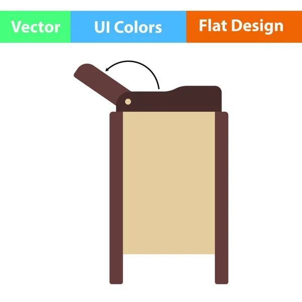 Icona Baby Swaddle Table Design Colori Piatti Illustrazione Vettoriale — Vettoriale Stock