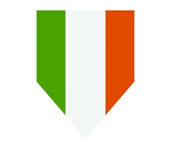 Ireland Flagga Vektor Illustration — Stock vektor